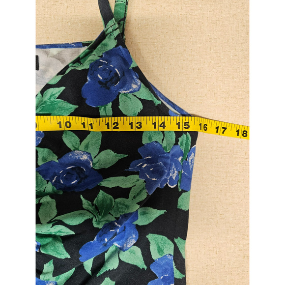 Vero Moda y2k Zip Front Ruched Dress Sz Med Indie Sleaze Party Club Wear - Picture 7 of 8